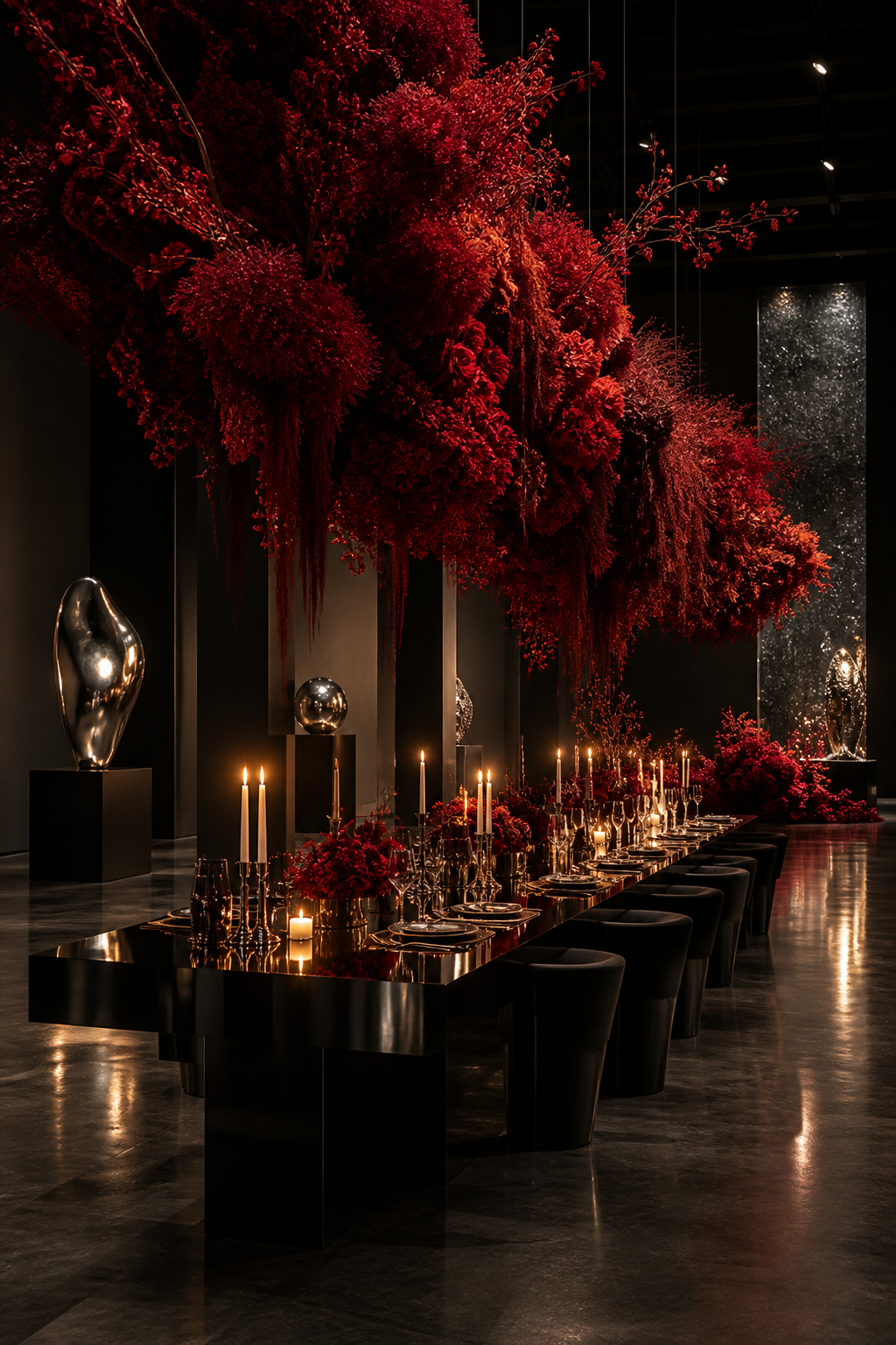 The Red Room event design concept